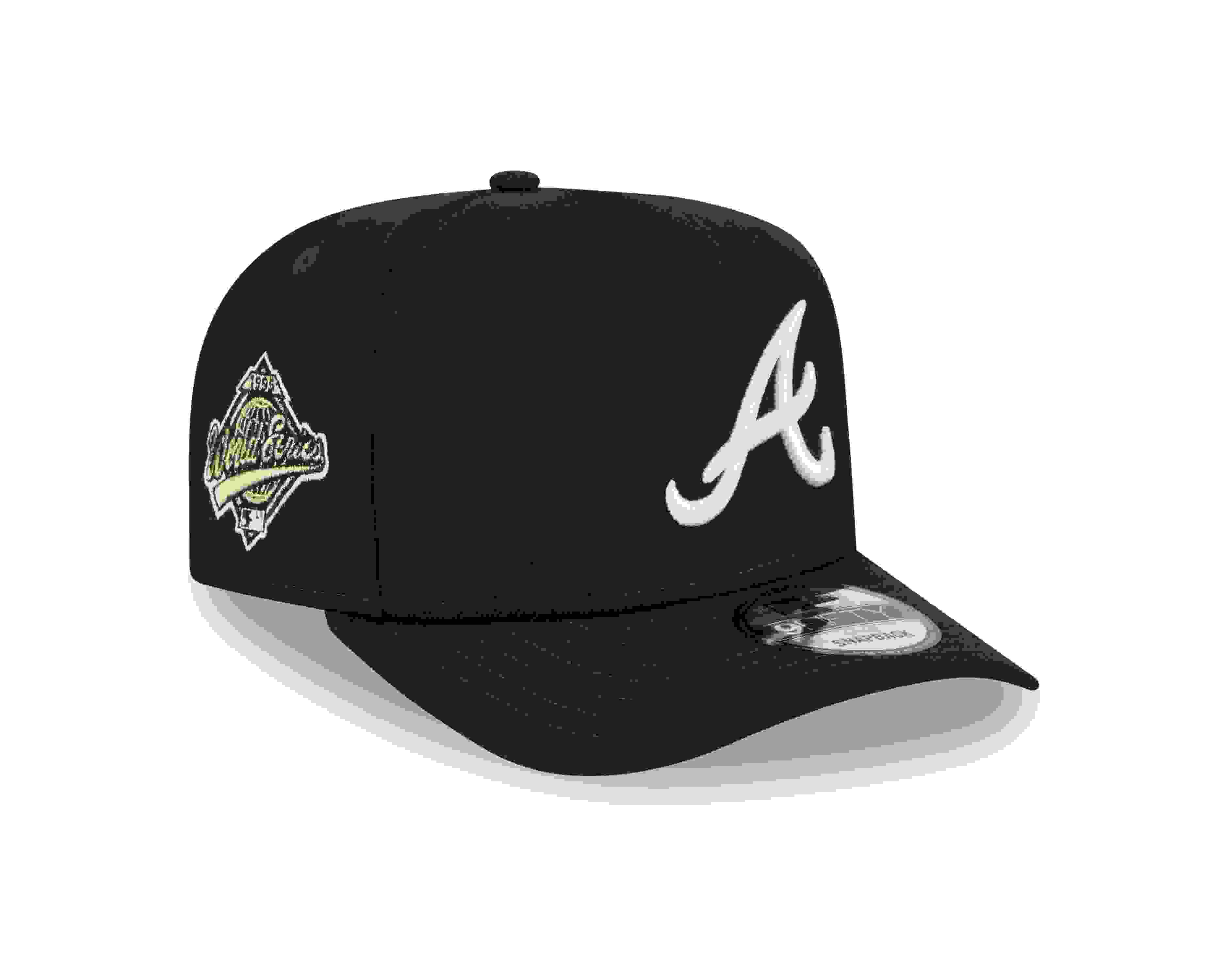 New Era Atlanta Braves 9FIFTY A-Frame Navy Snapback Hat